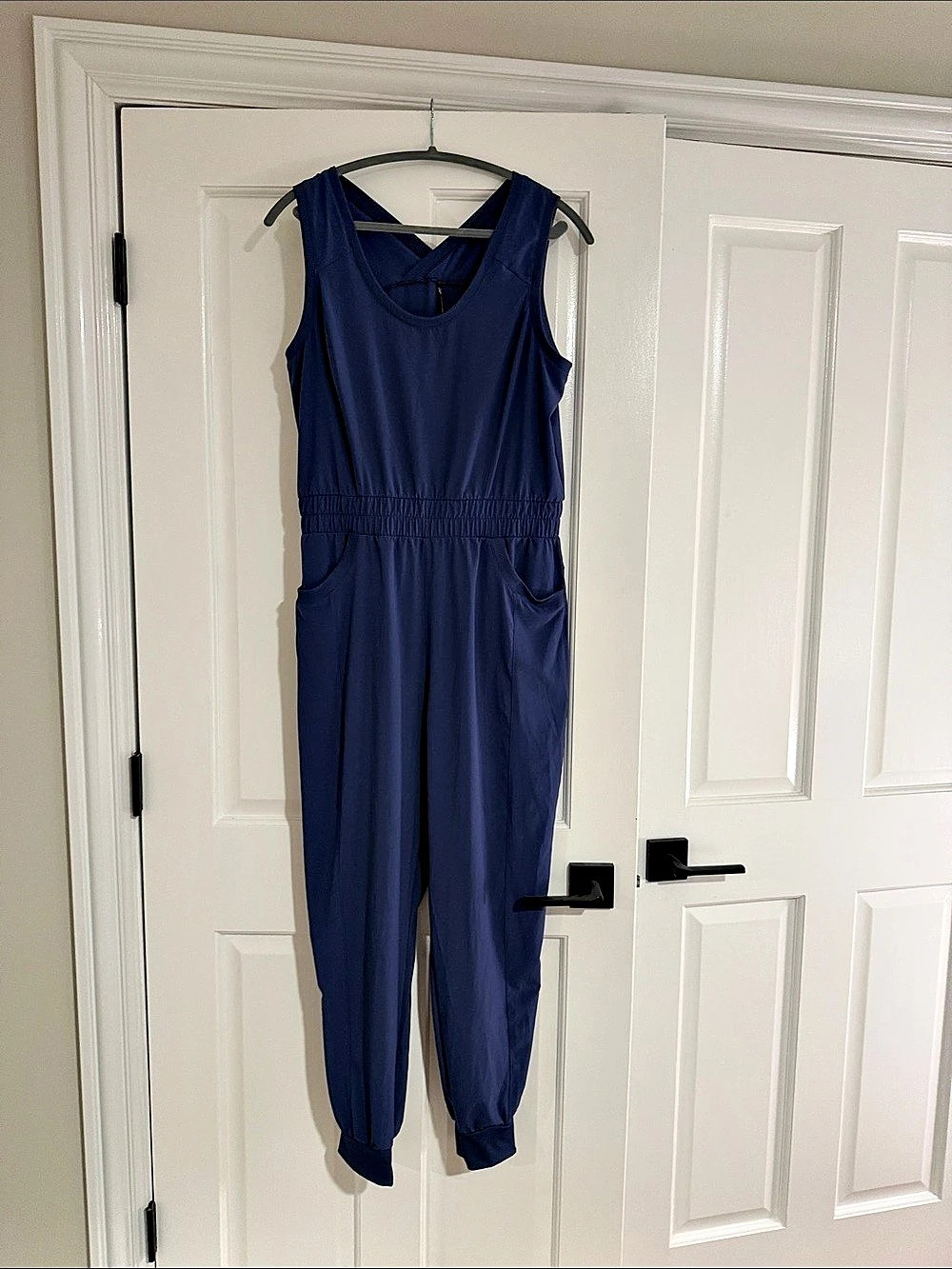 Kuhl Sleeveless Jumpsuit in Blue Size Medium Like New